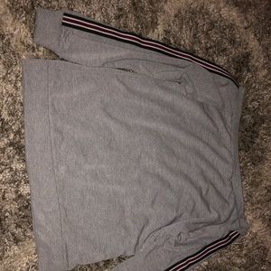 Off the shoulder top.